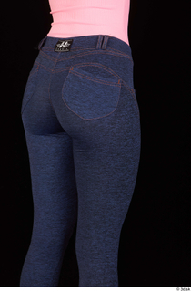 Leanne Lace dressed jeans leggings sports thigh 0006.jpg